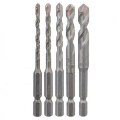 Coffret de 5 forets à carrelage Bosch HEX-9 Ceramic 2608589528