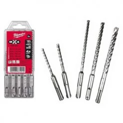 Coffret forets SDS+ Milwaukee MX4 Multitaillants 5 pièces
