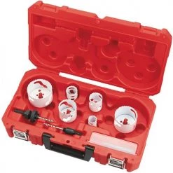 Coffret Scies Trépans Milwaukee Bi-métal Cobalt HOLE DOZER