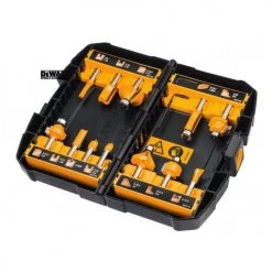 Coffret de 12 fraises de défonceuse Dewalt DT90016