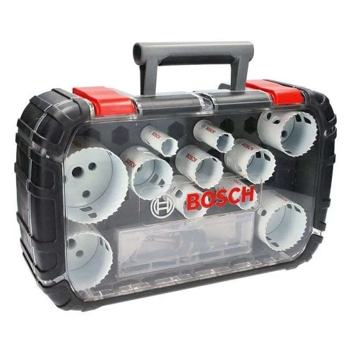 Coffret universel scies-trépan 14 pièces Bosch PROGRESSOR for Wood and Metal 5 Coffret universel scies-trépan 14 pièces Bosch PROGRESSOR for Wood and Metal – Image 3