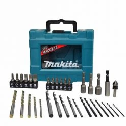 Coffret de 34 accessoires Makita MACCESS 7 Coffret de 34 accessoires Makita MACCESS -Accessoire à emmanchement cylindrique Soldes Boutique AFD 140137