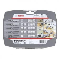 Coffret de menuiserie 7 pièces Starlock Bosch -Accessoire à emmanchement cylindrique Soldes Boutique AFD 140617
