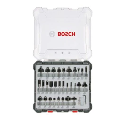 Coffret de fraises mixtes 30 pièces Bosch 2607017475 4 Coffret de fraises mixtes 30 pièces Bosch 2607017475 – Image 2