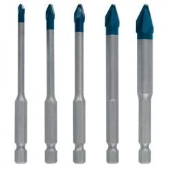 Coffret de 5 forets Hard Ceramic HEX-9 Expert mixtes Bosch Expert