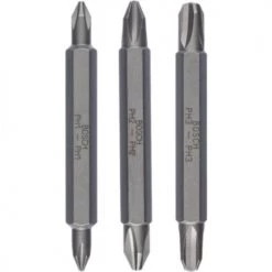 Pack de 3 embouts de tournevis doubles Bosch - 2607001748