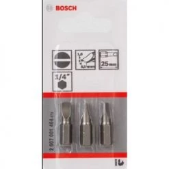 EMBOUT PLAT 0.5X3.0 49MM PQT3 5 EMBOUT PLAT 0.5X3.0 49MM PQT3 -Accessoire à emmanchement cylindrique Soldes Boutique AFD 168951