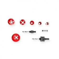 Coffret de 6 trépans HSS bi-métal spécial plombier Hanger -Accessoire à emmanchement cylindrique Soldes Boutique AFD 177247