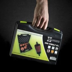 Coffret de 9 trépans HSS bi-métal spécial maintenance Hanger -Accessoire à emmanchement cylindrique Soldes Boutique AFD 177258