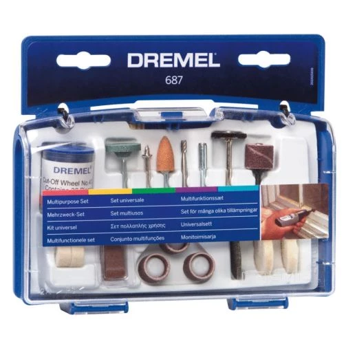 SET 52 ACCESSOIRES DREMEL 687 3 SET 52 ACCESSOIRES DREMEL 687
