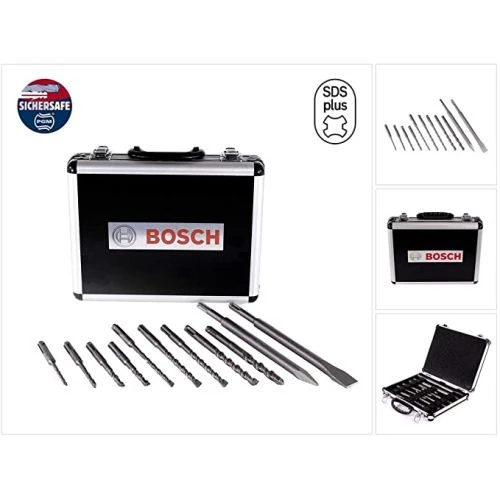 Coffret 11 pièces Bosch SDS+ 3 Coffret 11 pièces Bosch SDS+