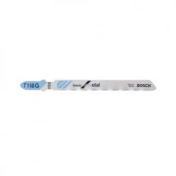 Lames de scie sauteuse Bosch T 118 G Basic for Metal - 2608631012