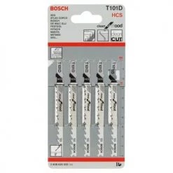 Lames de scie sauteuse Bosch T 101 D Clean for Wood -Accessoire à emmanchement cylindrique Soldes Boutique AFD 81119