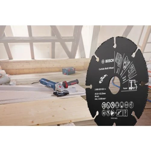 Disques à tronçonner Bosch CARBIDE Multi Wheel 4 Disques à tronçonner Bosch CARBIDE Multi Wheel – Image 2