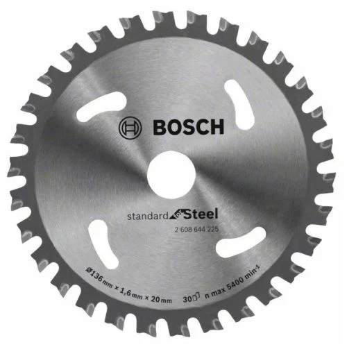 Lame de scie circulaire Standard Bosch for Steel pour scie sans-fil 3 Lame de scie circulaire Standard Bosch for Steel pour scie sans-fil