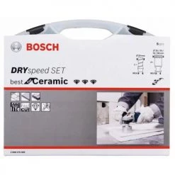 Coffret de lames de scies trépans diamantées à sec Bosch Dry Speed -Accessoire à emmanchement cylindrique Soldes Boutique AFD 82685